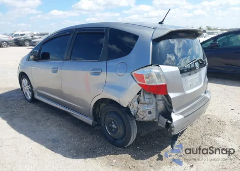 2009 Honda Fit Sport from USA, damaged, VIN JHMGE88659S006478